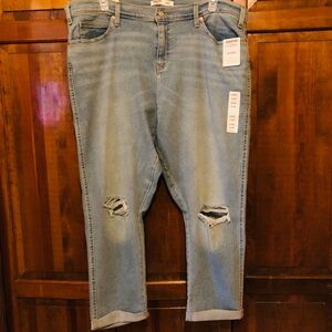 Women’s Boyfriend Jeans, Levi’s, Distressed, Size 20, NWT